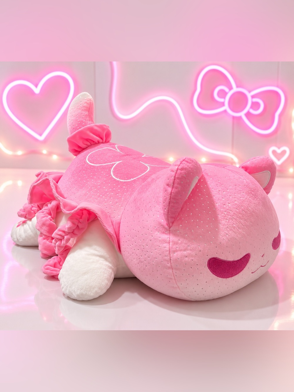 Jumbo Aphmau MeeMeows Jellyfish Cat plush toy NWOT